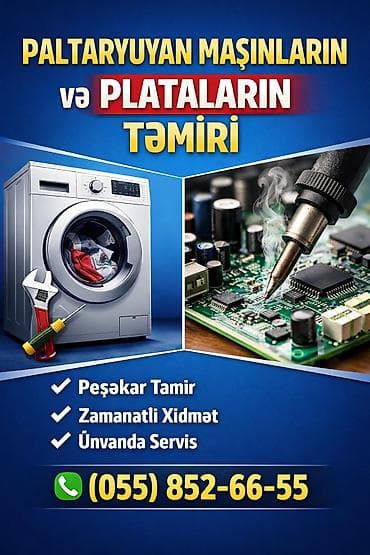 indesit soyuducu servis: Paltaryuyan maşınların və plataların təmiri - Peşəkar təmir: mexaniki — 1