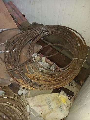 Металлические тросы: Polad tros dəsti - Növlər: çoxsaplı polad troslar (coil şəklində). - at lalafo.az — 2 Металлические тросы: Polad tros dəsti - Növlər: çoxsaplı polad troslar (coil şəklində). - — 2
