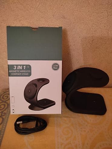 qulaqliq: Simsiz şarj cihazı 15 Vt, Yeni — 2