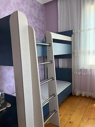 nerdivan nedir: İki mərtəbəli uşaq çarpayısı - Model: iki mərtəbəli, inteqrə olunmuş — 3