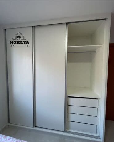 şifaner modelleri: Yeni, Kupe, 3 qapılı Düz dolab, Qarderob, paltar dolabı, Azərbaycan — 2