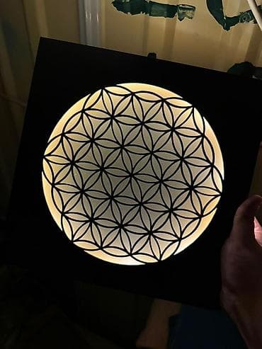sintepon material: LED işıqlı dekorativ divar panelləri - Dizaynlar: pişik fiqurları — 2