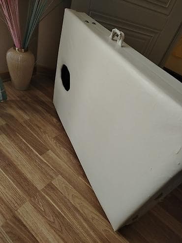 tibbi carpayi: Daşına bilən qatlanan masaj masası - 2 bölməli qatlanan konstruksiya — 1