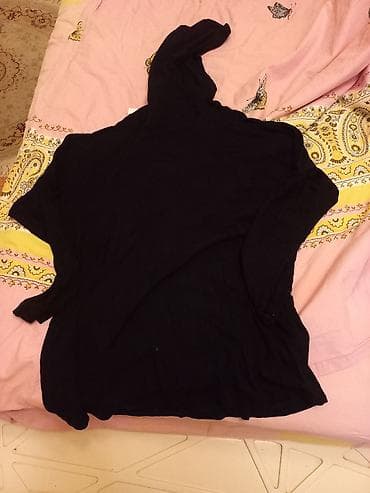 большой размер: Кофта, Bershka, XL, цвет - Черный — 3