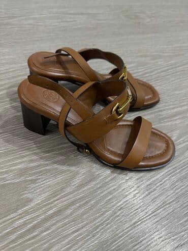 бежевые босоножки на тракторной подошве: Ölçü: 37, rəng - Bej, Yeni — 4