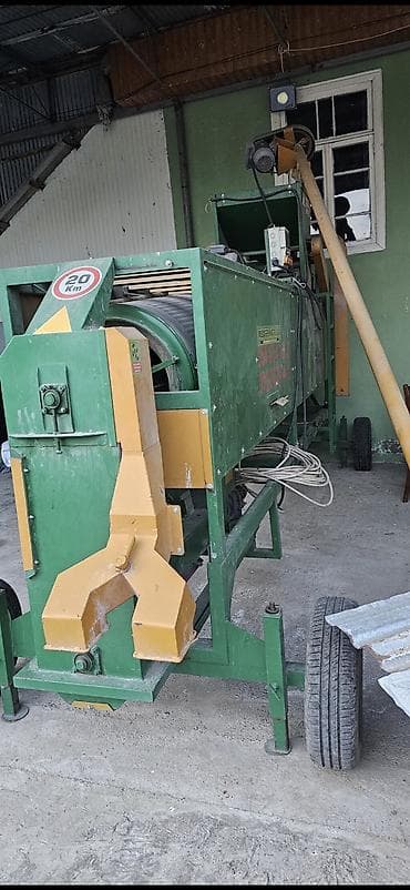 Taxıl təmizləmə və çeşidləmə xətti – mobil tip - Növ: Elektrik — 7