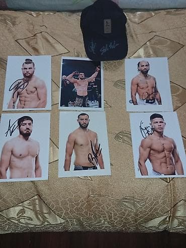 MMA tematikası üzrə kolleksiya dəsti Sadəcə Kepka 35 manatdır və (UFC
