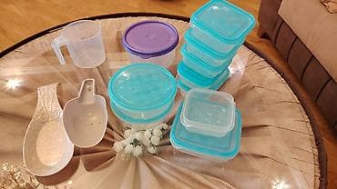 28 maya aid sekiller: Mətbəx üçün plastik qablar və ölçü ləvazimatları dəsti Dəst tərkibi — 2