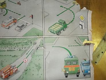 Jurnallar: Məhsul: Yol hərəkəti qaydaları üzrə tədris plakatları (illüstrasiyalı) — 3