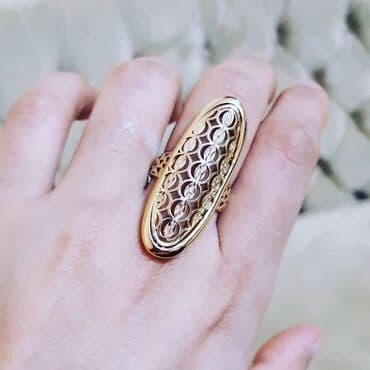 1 qram qızılın qiyməti 2024 750: Üzük, Sarı qızıl, 585 Əyar — 2