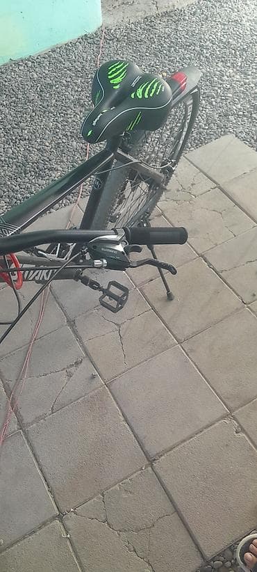 velosiped irşad: GMACK GM-68 dağ velosipedi - Çərçivə: yüngül alaşımlı, qara rəngdə — 5