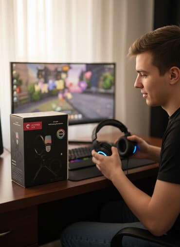 polis mikrofon: Yanmai SF-666R RGB Gaming Microphone 67.99 AZN alınıb, yenisini aldım — 1