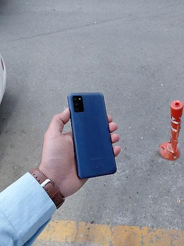Samsung Galaxy A03s, 32 ГБ, цвет - Синий, Кнопочный, Сенсорный, Две SIM карты at lalafo.az Samsung Galaxy A03s, 32 ГБ, цвет - Синий, Кнопочный, Сенсорный, Две SIM карты