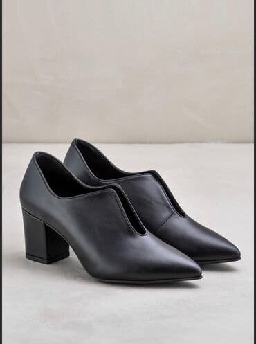 4xl nece razmerdi: Tuflilər, Ölçü: 36, rəng - Qara, Yeni — 1