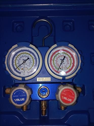 nova hot kombi: Məhsul: VALUE manometrli manifold dəsti (soyuqlandırma/KKQ servis — 1