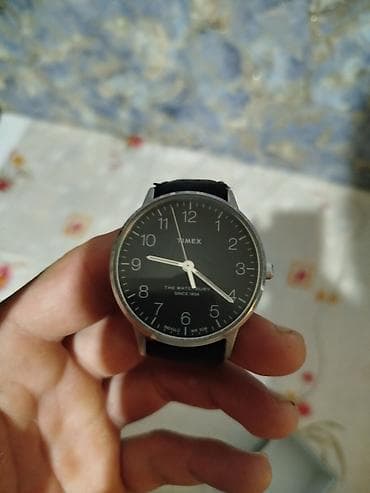 curren saat: Qol saatı, Timex, rəng - Qara — 1
