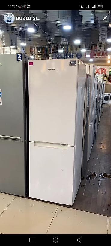 2 qapılı Samsung Soyuducu Satılır, rəng - Ağ