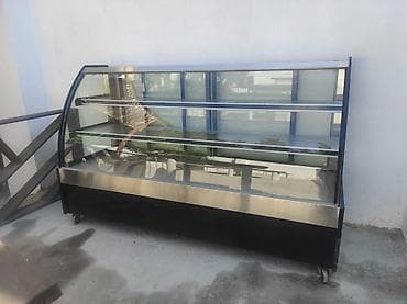 vitrin panel: Vitrin soyuducu – şüşəli, 3 səviyyəli - İstifadə sahəsi: kafe — 2
