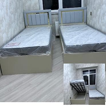 Ev üçün mebel: 2 təknəfərlik çarpayı, Yeni — 2