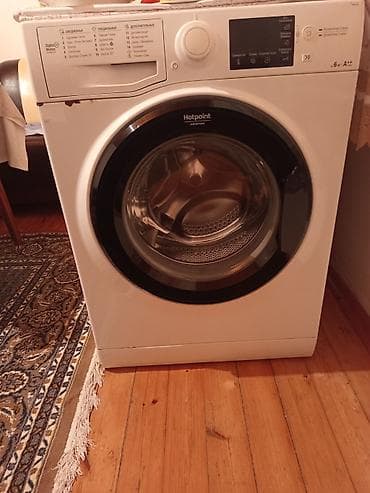 ariston aliram: Paltaryuyan maşın Hotpoint Ariston, 6 kq, Avtomat, Qurutmasız — 1