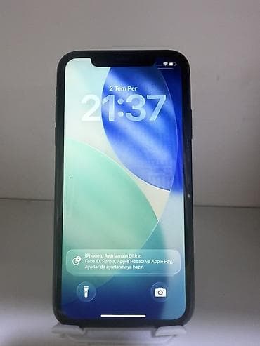 IPhone 11, 64 GB, Qara, Simsiz şarj