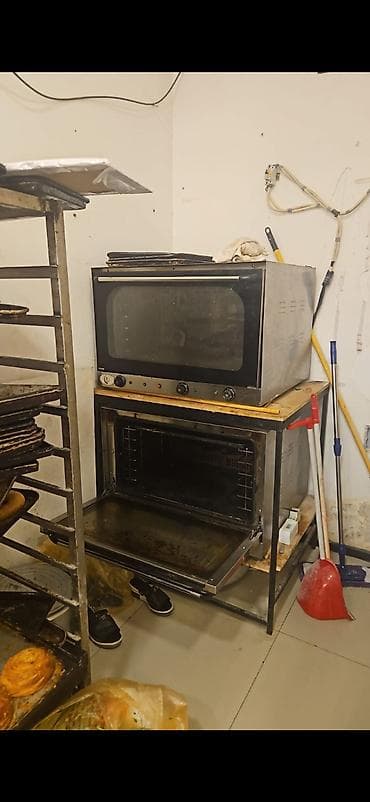 Elektrik soba, Çörək, Şirniyyət üçün, Pizza, 4 mərtəbəli, İşlənmiş