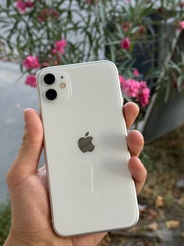 maşın kamerası: IPhone 11, 128 GB, Ağ, Face ID — 1
