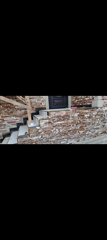 ag qapi: Mərmər və qranitlə pilləkən, döşəmə və divar üzləmə xidməti - — 5