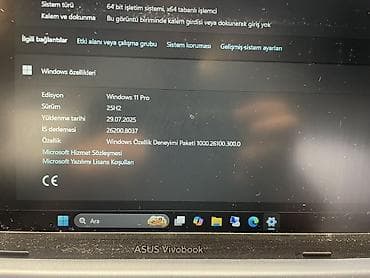 printer ucuz: ASUS Vivobook noutbuku Xüsusiyyətlər: - 15.6" ekran (incə çərçivəli — 6