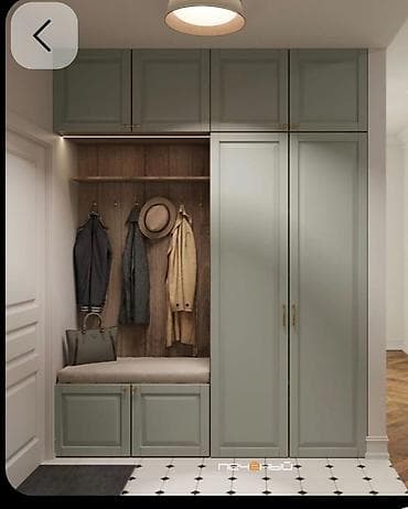 dolap dolabı: Düz dolab, Yataq otağı üçün, Qarderob, Açılan, Quraşdırıla bilən, 6 qapı — 7