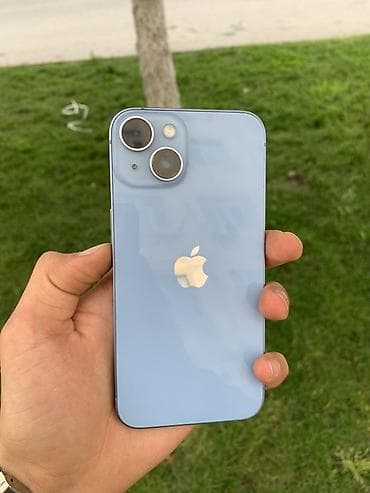 8 plas: IPhone 14, 128 GB, Mavi, Zəmanət, Simsiz şarj, Face ID — 1