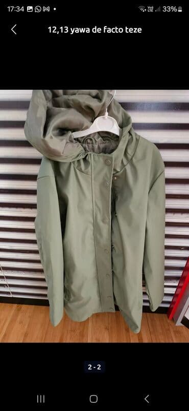 Праздничные костюмы: DeFacto uşaq/körpə üçün yağışlıq-jaket - Yaş: 12–13 (etiketdə 152–158 — 2