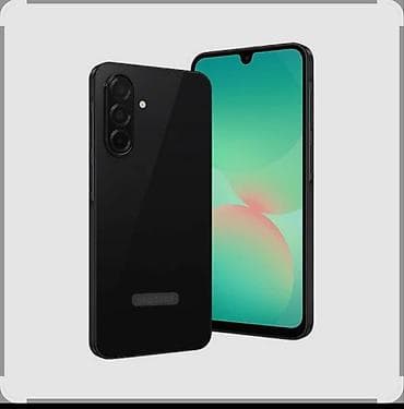 Samsung Galaxy A26, rəng - Qara, Zəmanət