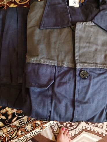 klassik geyim kişi: Kostyum, Demisezon, 6XL, rəng - Göy — 2