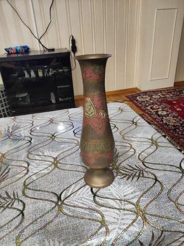 oms qazan dəstləri: Vaza dəsti, Mis — 8