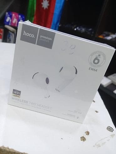 Hoco EW64 Wireless TWS Headset - Hi-Fi Audio səs keyfiyyəti -