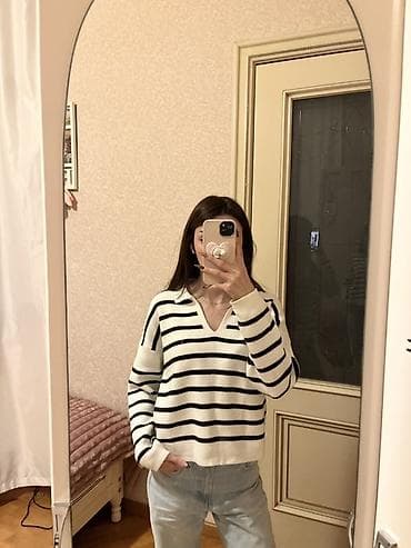 Zolaqlı trikotaj sviter XS-S olcu
1-2 defe geyinilib