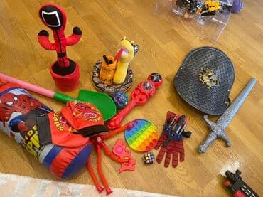 Uşaq arabaları: Uşaq oyuncaq dəsti – müxtəlif temalı və aktiv oyun üçün aksesuarlar - — 1