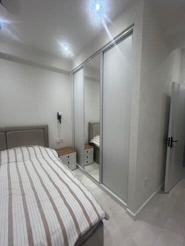 memar ecemide ucuz kiraye evler: Müasir dizaynda tam mebel və texnika ilə təchiz olunmuş 2 otaqlı — 24