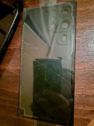 çakma iphone 14 pro max: Samsung Galaxy S23 Ultra üçün arxa qapaq (mat qara) və ekran qoruyucu — 2