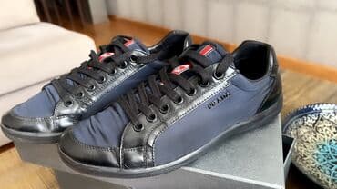 reebok dmx qadın krossovkaları: 445 azn e alınıb…prada. Original. Nylon+spazzolato blue — 2