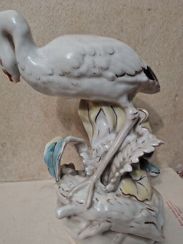 ide: Fiqur, Keramika, rəng - Ağ — 1