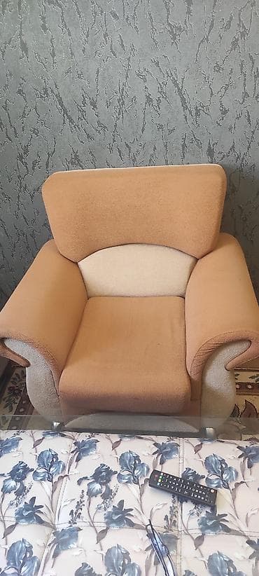 kirislo: Divan, 2 kreslo, Bazasız, Açılmayan — 3