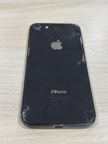 Kompüter, noutbuk və planşetlər: IPhone 8, 64 GB, Space Gray, Qırıq — 3