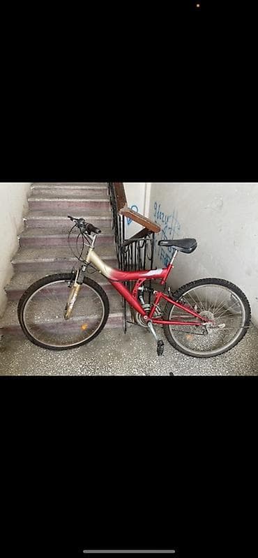 Dağ velosipedi – 26" təkərli, ön və arxa amortizasiya - Çərçivə: tam