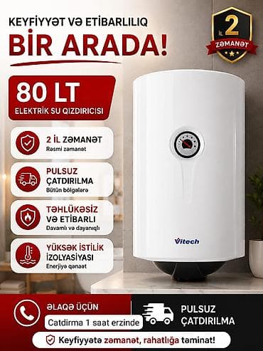 Ariston 80 l, Yeni, Kredit yoxdur, Pulsuz çatdırılma, Rayonlara çatdırılma lalafo.az -da Ariston 80 l, Yeni, Kredit yoxdur, Pulsuz çatdırılma, Rayonlara çatdırılma