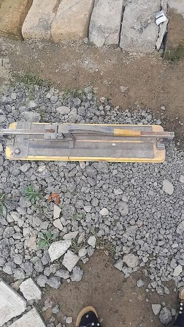 əl direli: Əl ilə çalışan Kafel kəsən stanok, 800 mm, Zəmanətsiz — 2