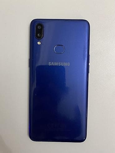 philips xenium x501: Samsung Galaxy A10s, 32 GB, rəng - Göy, Barmaq izi — 2