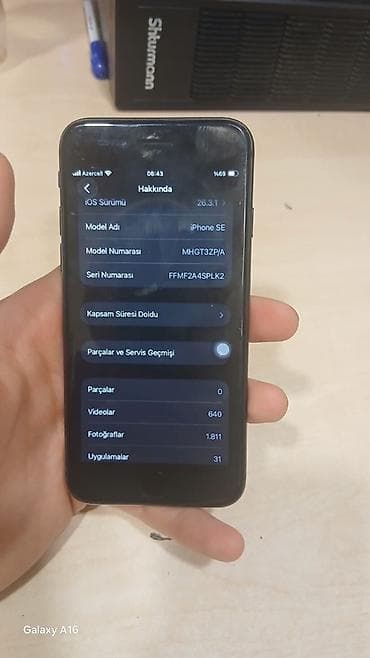 Mətbəx texnikası: IPhone SE 2020, 128 GB, Qara, Barmaq izi — 5