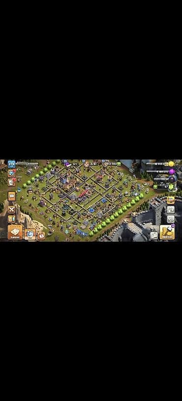 random hesab: Clash of Clans hesabı -arka plan ejderha+karlı gün+ digər sezonların — 3